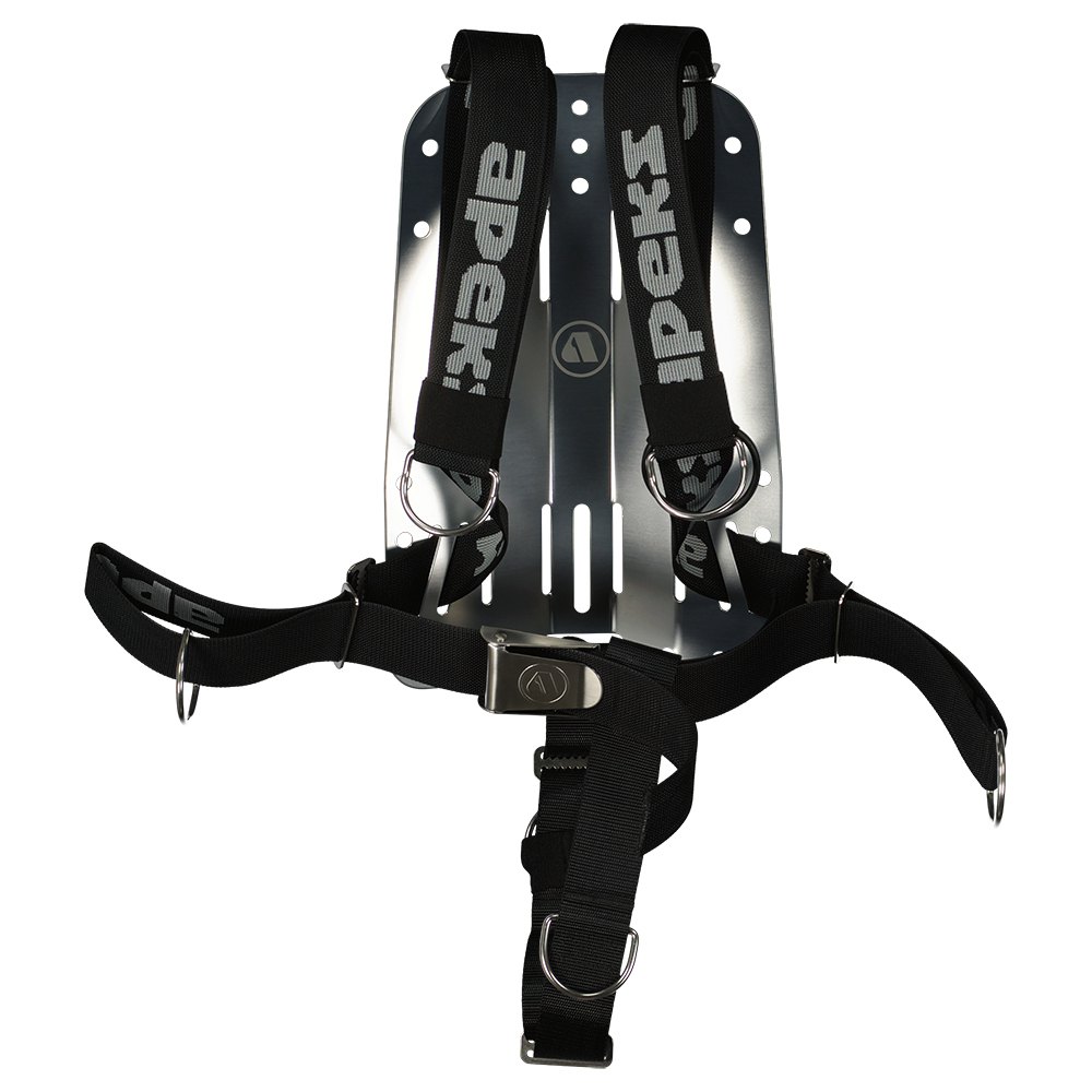 Apeks Dlx Harness With Aluminium Plate 2022 Silber von Apeks