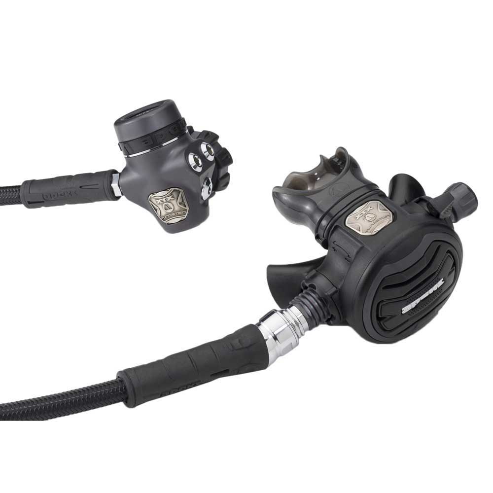 Apeks Tungsten Xtx 200 Din 300b Swivel Regulator Set Schwarz von Apeks