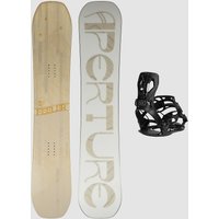 Aperture Feeler + 2024 SP FT360 M Snowboard-Set uni von Aperture