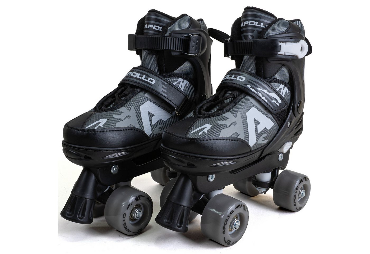 Apollo Rollschuhe Verstellbare Rollschuhe Champion Adjustable Kinder, LED Roller Skates, mitwachsende Skates mit Schnell-Verschlusssystem von Apollo