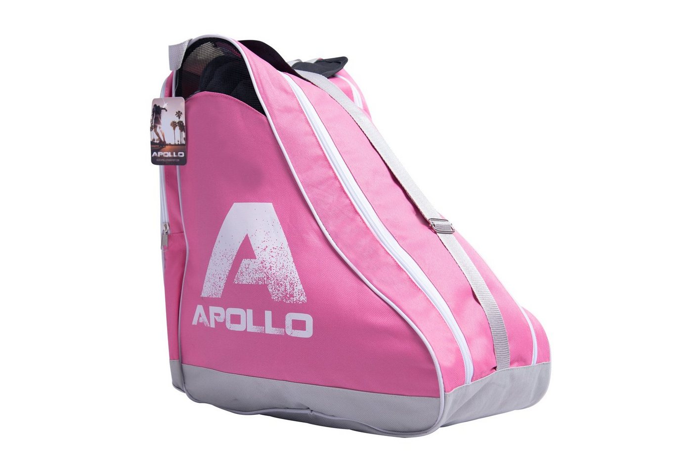 Apollo Skate Bag Skate Bag praktische Tasche für Schlittschuhe und Rollsport, sportlich, stabil und mit verstellbarem Schultergurt von Apollo