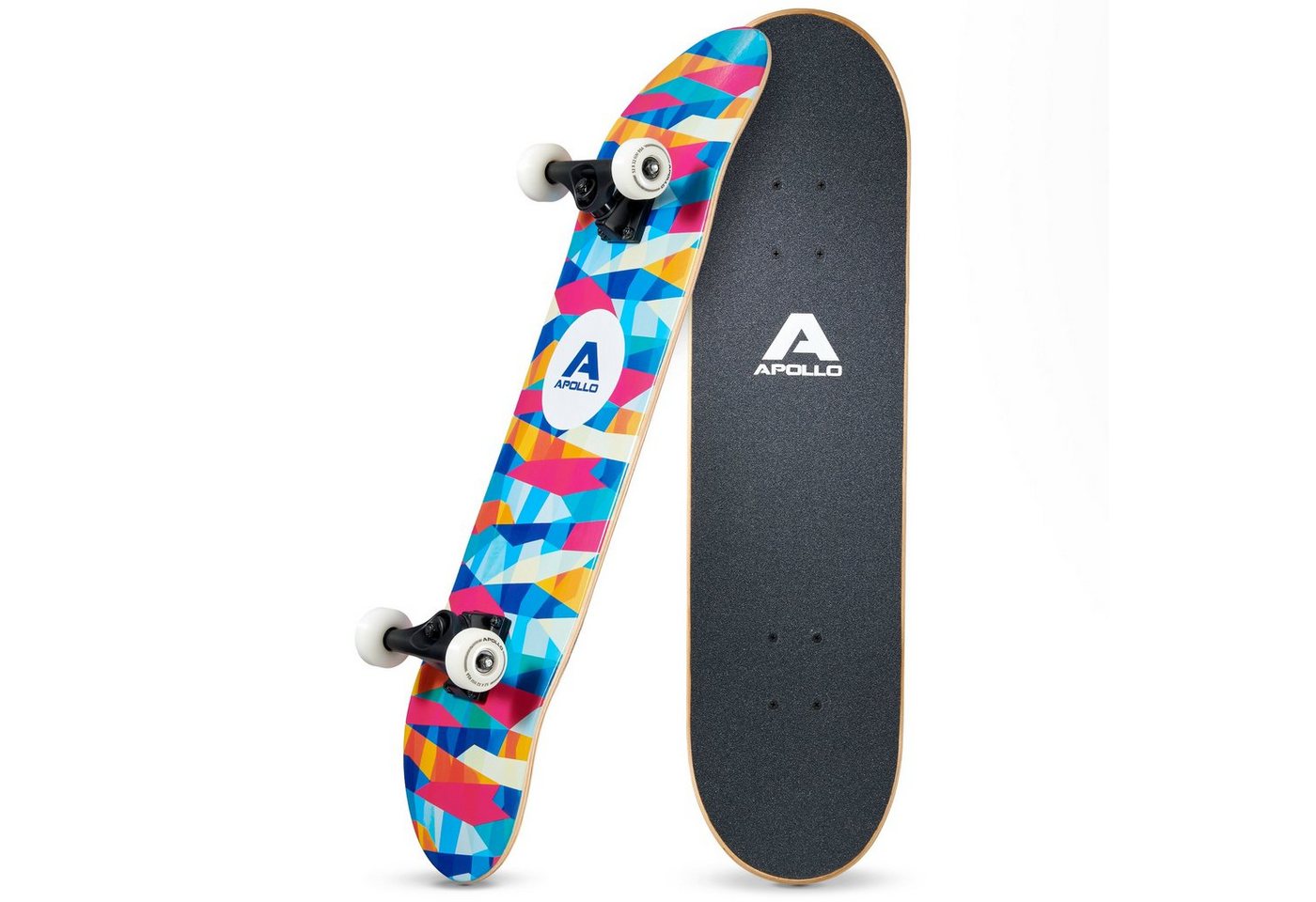 Apollo Skateboard Skateboard Kinder und Erwachsene Wood Board, Kinder Skateboard ab 6 Jahre von Apollo