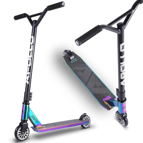 Apollo Stuntscooter Gravity - Fun-Kickscooter für Kinder und Teenager, Kinderroller, Trick Roller für Jungen und Mädchen ab 6 Jahren, Stunt Scooter auch für Beginner geeignet von Apollo
