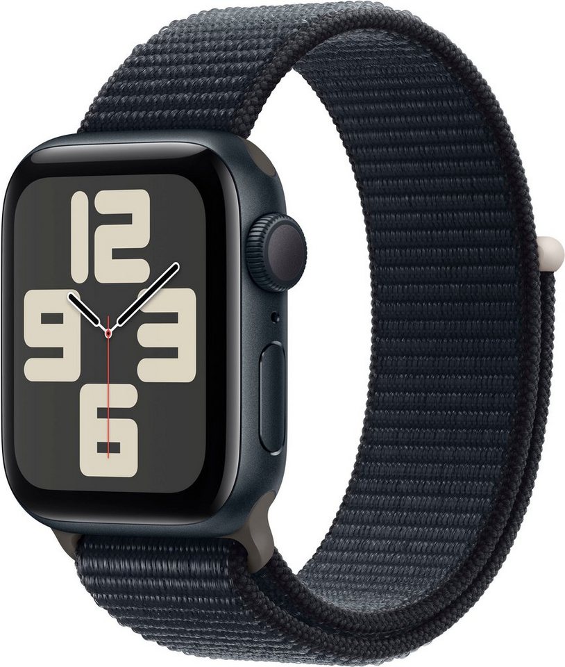 Apple Watch SE GPS 40mm One-Size Smartwatch (4 cm/1,57 Zoll, Watch OS 10), Sport Loop von Apple