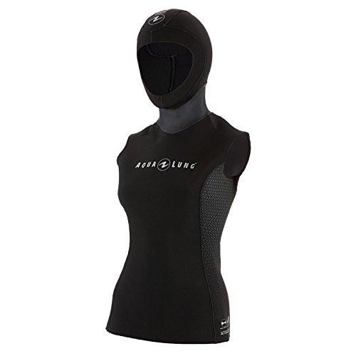Aqua Lung Damen Hooded Vest 2,5mm - Neopren Unterziehweste, Größe:L von Aqua Lung