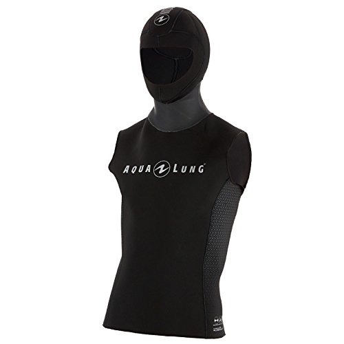Aqua Lung Herren Hooded Vest 2,5mm - Neopren Unterziehweste, Größe:L von Aqua Lung