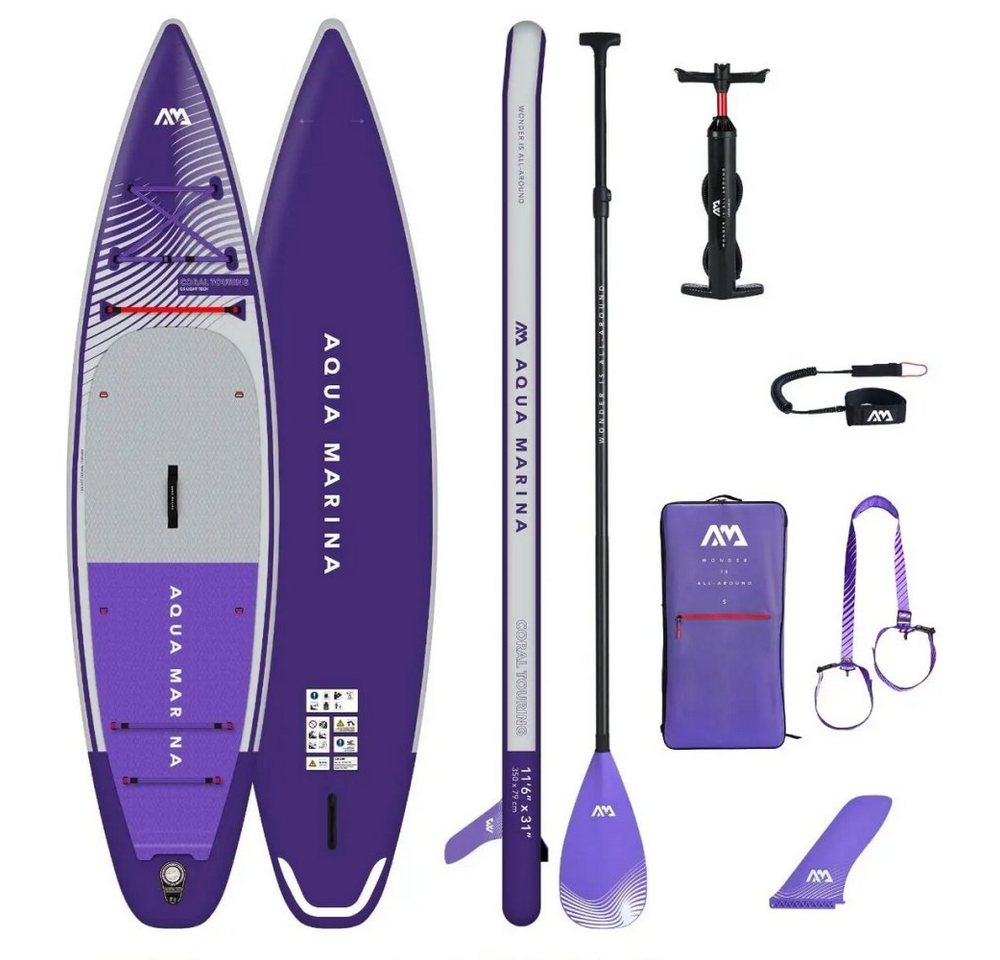 Aqua Marina Inflatable SUP-Board Aqua Marina SUP Coral Touring 11.6 Night Fade von Aqua Marina