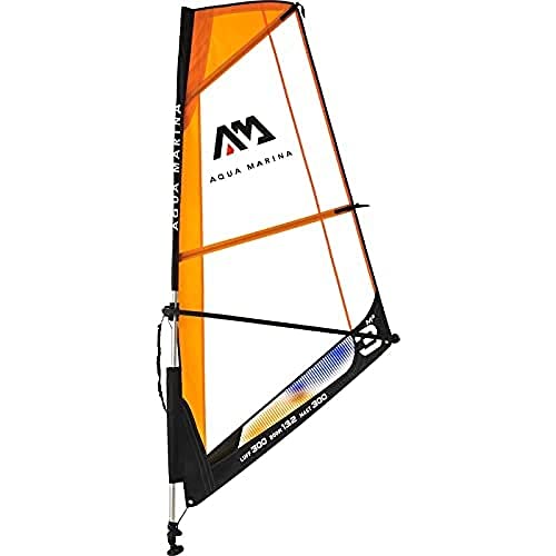 Aqua Marina Unisex – Erwachsene Equipment Windsup Blade Vela Mq.3 Sup Segeln, Orange/Transparent, Uni von Aqua Marina
