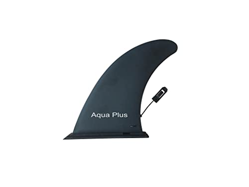 Aqua Plus Aufblasbares SUP Center Fin Paddle Board Set Flossen (Schwarz, 9 Zoll) von Aqua Plus