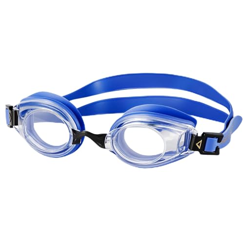 Aqua Speed Lumina UV optische Schwimmbrille mit -5.0 Sehstärke für Erwachsene & Jungendliche | Schwimmbrillen mit optischen Gläsern - Swimming Goggles Anti-Fog | Blau - Ungetönt von Aqua Speed