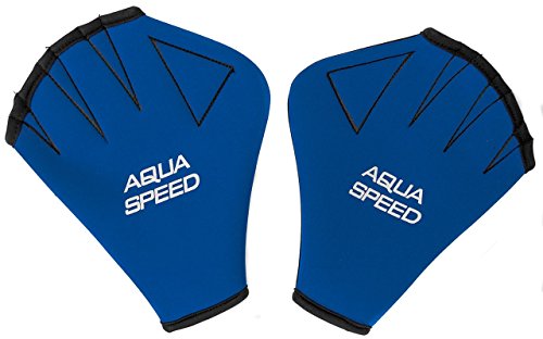 Aqua Speed® WASSERHANDSCHUHE | Aquafitness | Schwimmtraining | Schwimmhäute | Neopren | Chlorbeständig | S-XL, Größe:L von Aqua Speed