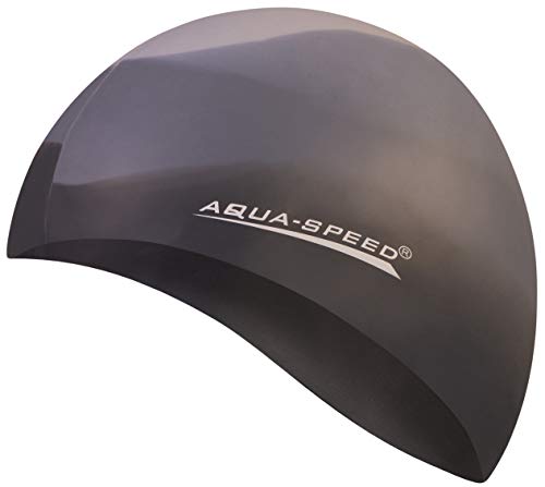 Aqua Speed BUNT Badekappe (Silikon Bademütze Badehaube), Bunt / 74 von Aqua Speed