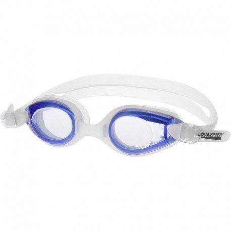 Aqua-Speed Kinder Ariadna Youth Swim Goggle Einheitsgröße weiß/blau von Aqua Speed