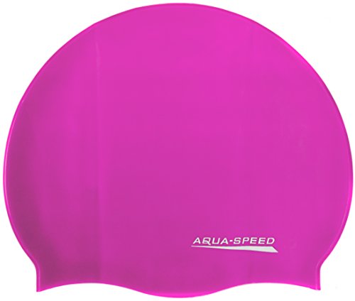 Aqua-Speed Herren Mono Silikon s Badekappe - Pink, Einheitsgröße von Aqua Speed
