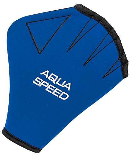 Aqua-Speed Schwimmhandschuhe Neoprenhandschuhe Wassersport Handschuhe für Aqua-Fitness Neopren Gloves, XL von Aqua Speed
