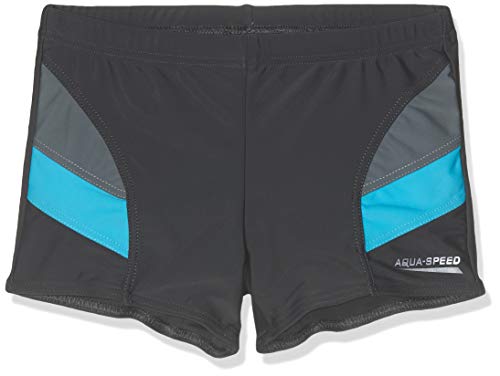 Aqua Speed Jungen Andy Boys Aquashorts Shorts, Grau/Blau, Size 146 von Aqua Speed