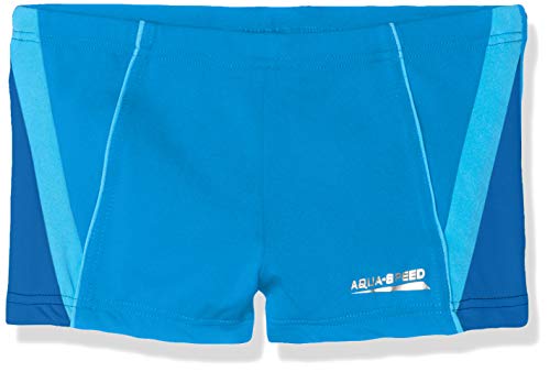 Aqua Speed Kinder Diego Jungen Aquashorts Badeshorts Einheitsgröße Blau/Hellblau/Königsblau von Aqua Speed