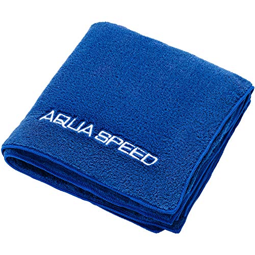 Aqua Speed Mikrofaser Handtuch 50x100 | Mikrofaserhandtuch Fitness Fitnessstudio | Reisehandtuch | Sport Towel | D. Blau 350g | Sammlung Microfaser | Dry Coral von Aqua Speed