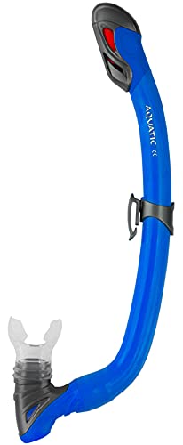 Aqua Speed Samos JR - Premium Trockenschnorchel für Kinder und Jugendliche | Silikon-Mundstück | Clip-On | Ausblasventil | Ultra-Dry Top, Aquaspeed Schnorchel:Samos - 11 von Aqua Speed