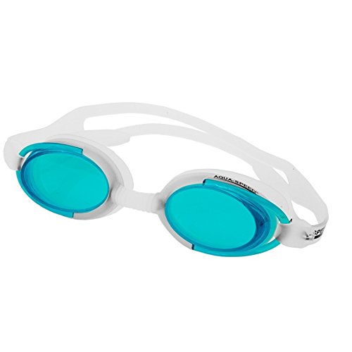 Aqua-Speed – Schwimmbrille Malibu blanco-azul von Aqua Speed