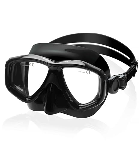 Aqua Speed Taucherbrille mit Ihrer individuellen Sehstärke | Tauchmaske mit optische Gläsern & normalen Gläsern, Farbe:Vision / 07B von Aqua Speed