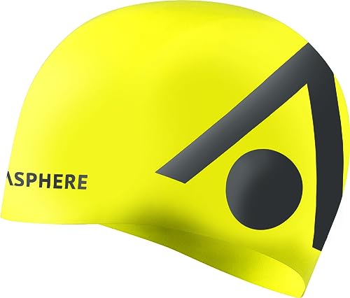 Aqua Sphere Men's Swimming Cap Tri Cap Bright Yellow/Grey von AquaSphere
