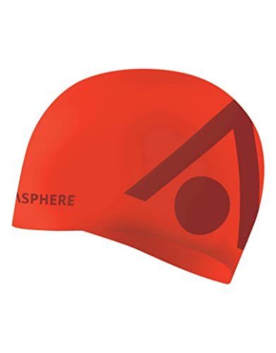 Herren Badekappe Aqua Sphere Tri Cap orange/rot von Aquasphere