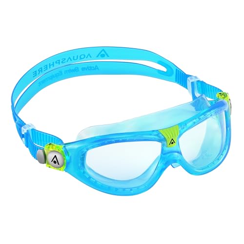 Aquasphere Seal Kid | Schwimmbrille für Kinder ab 3 Jahren mit UV-Schutz, Silikondichtung und beschlag- und auslaufsicheren Gläsern für Jungen und Mädchen von Aquasphere