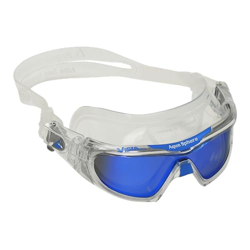 Aquasphere Vista Pro | Schwimmbrille, Schwimmbrille für Männer und Frauen mit UV-Schutz und Silikondichtung, beschlagfreie und auslaufsichere Gläser von Aquasphere