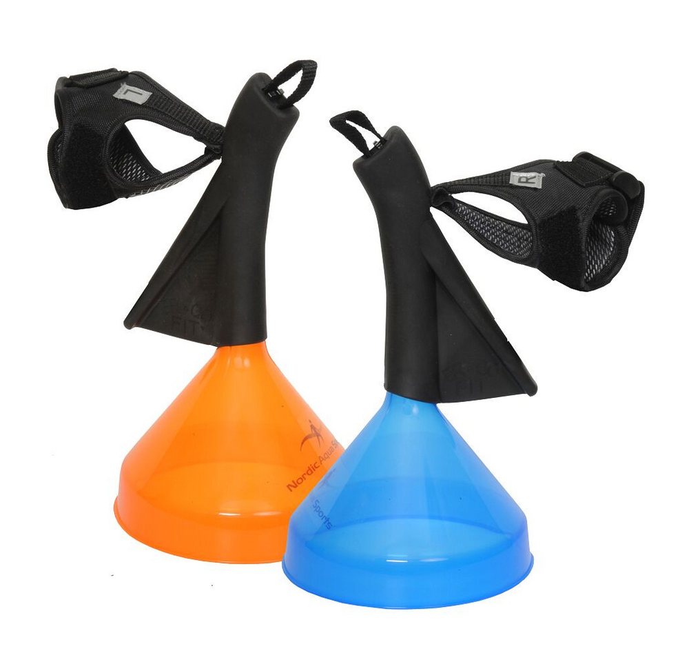AquaKinetics Hantel Aqua-Jogging-Hanteln AquaHandles, 2 ergonomisch geformte Griffe mit anpassbaren Handschlaufen von AquaKinetics