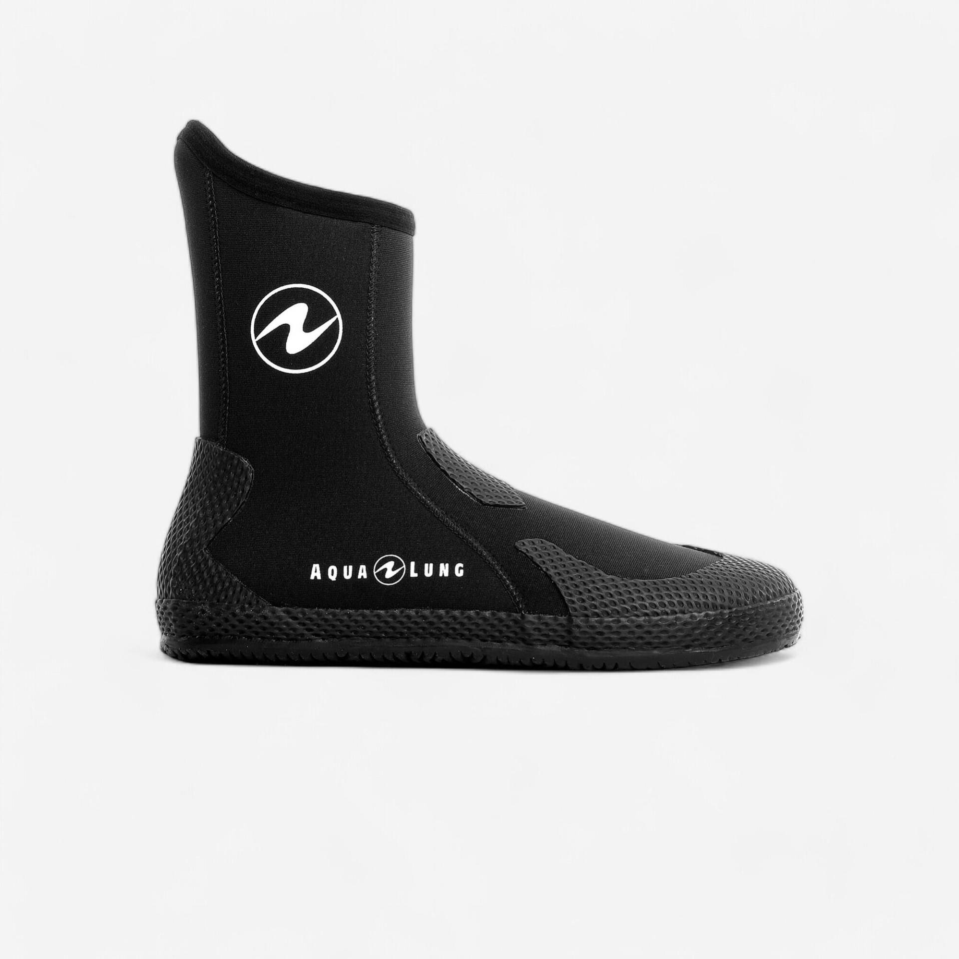 Gebraucht - Neoprenschuhe 3 mm Aqualung - Superzip schwarz - SEHR GUT von AquaLung