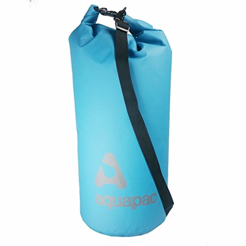 Aquapac Wasserdichter Trockenbeutel TrailProof Drybag 70l, Cyan blau, 76 x 32 x 3 cm, 7 Liter, 738 von Aquapac
