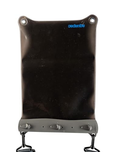 AQUAPAC wasserdichte iPad/Tablet-Tasche, transparent/grau, Groß, 668 von Aquapac