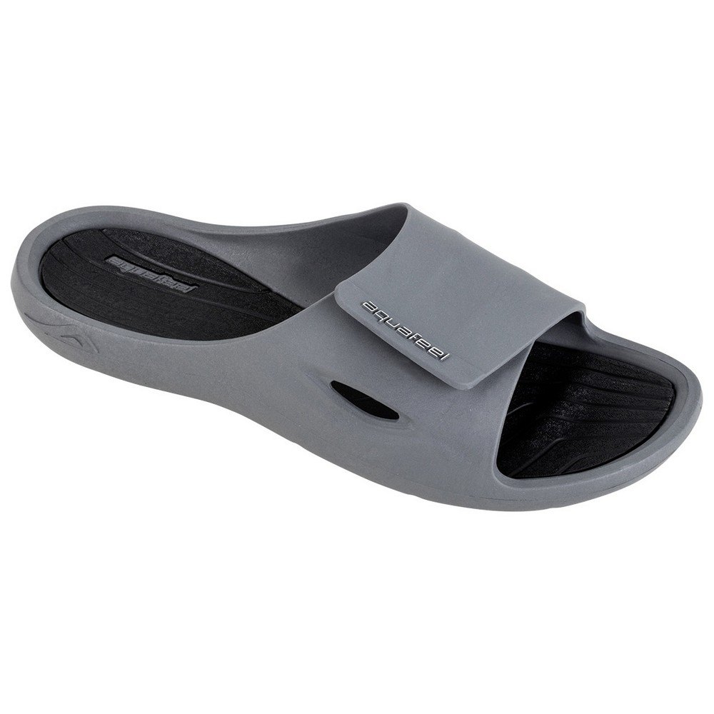 Aquafeel Slipper Slide Grau EU 41-42 Mann von Aquafeel