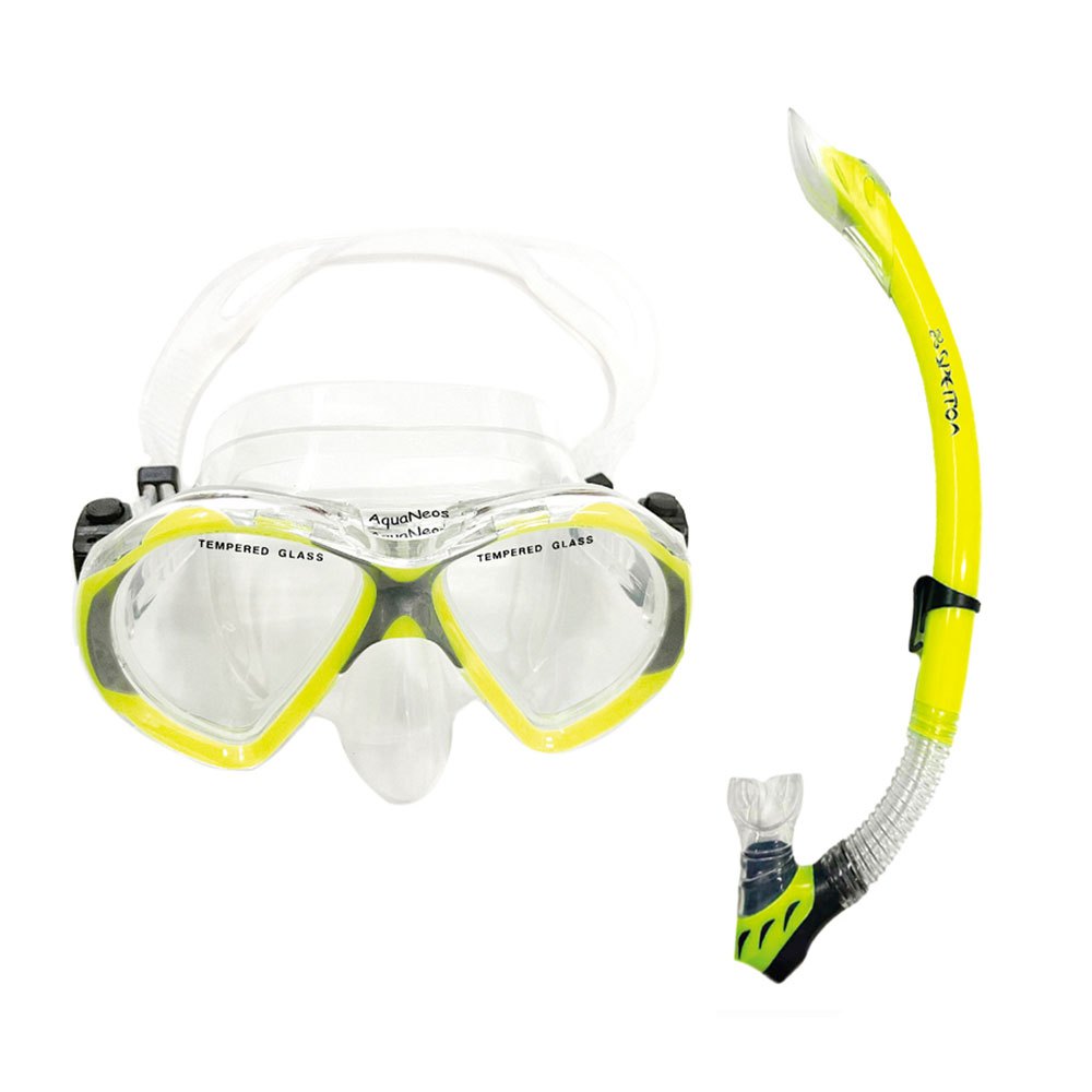 Aquaneos Sea Evo Mask&tube Gelb von Aquaneos