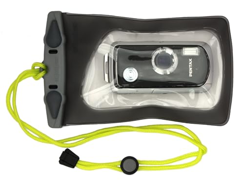 AQUAPAC wasserdichte Kameratasche, transparent/grau, Mini, 408 von Aquapac
