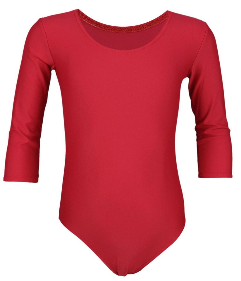 Aquarti Turnanzug Aquarti Mädchen Body 3/4 Arm Ballett Trikot von Aquarti