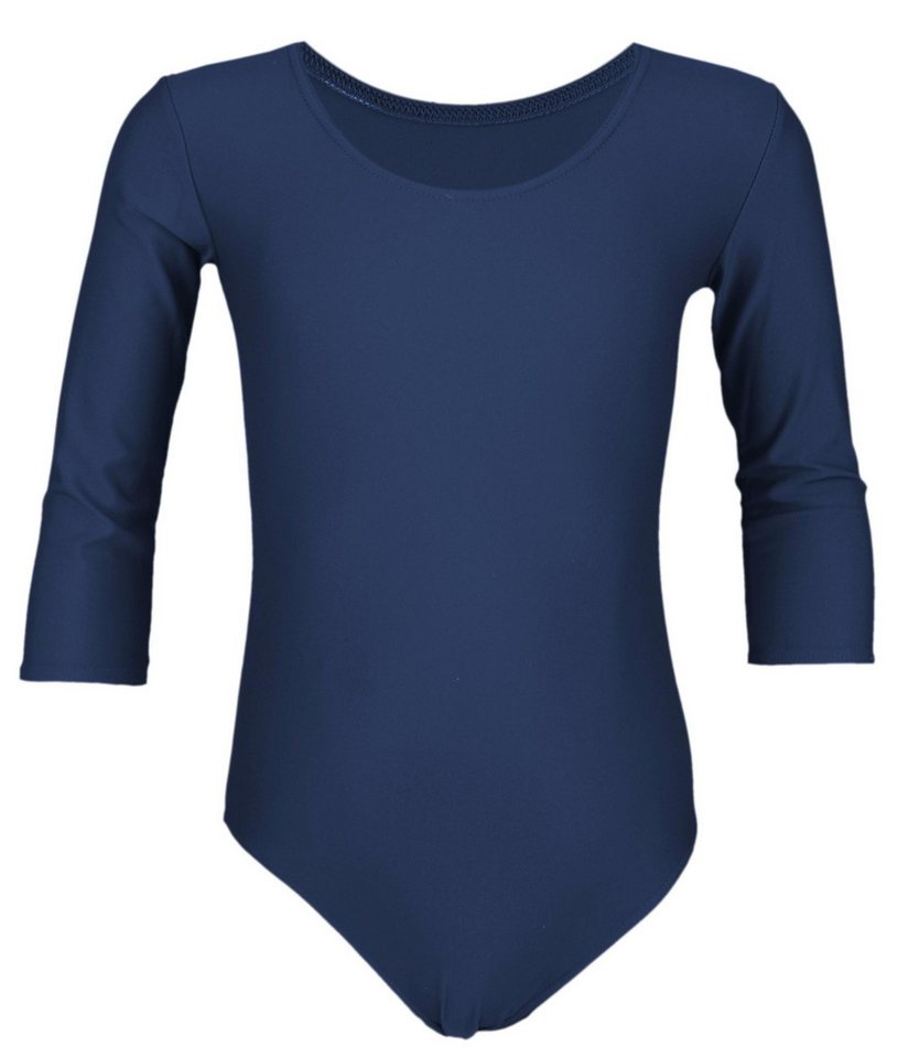 Aquarti Turnanzug Aquarti Mädchen Body 3/4 Arm Ballett Trikot von Aquarti