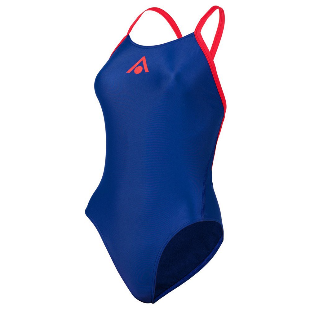Aquasphere Essential Wide Back Swimsuit Blau FR 34 Frau von Aquasphere