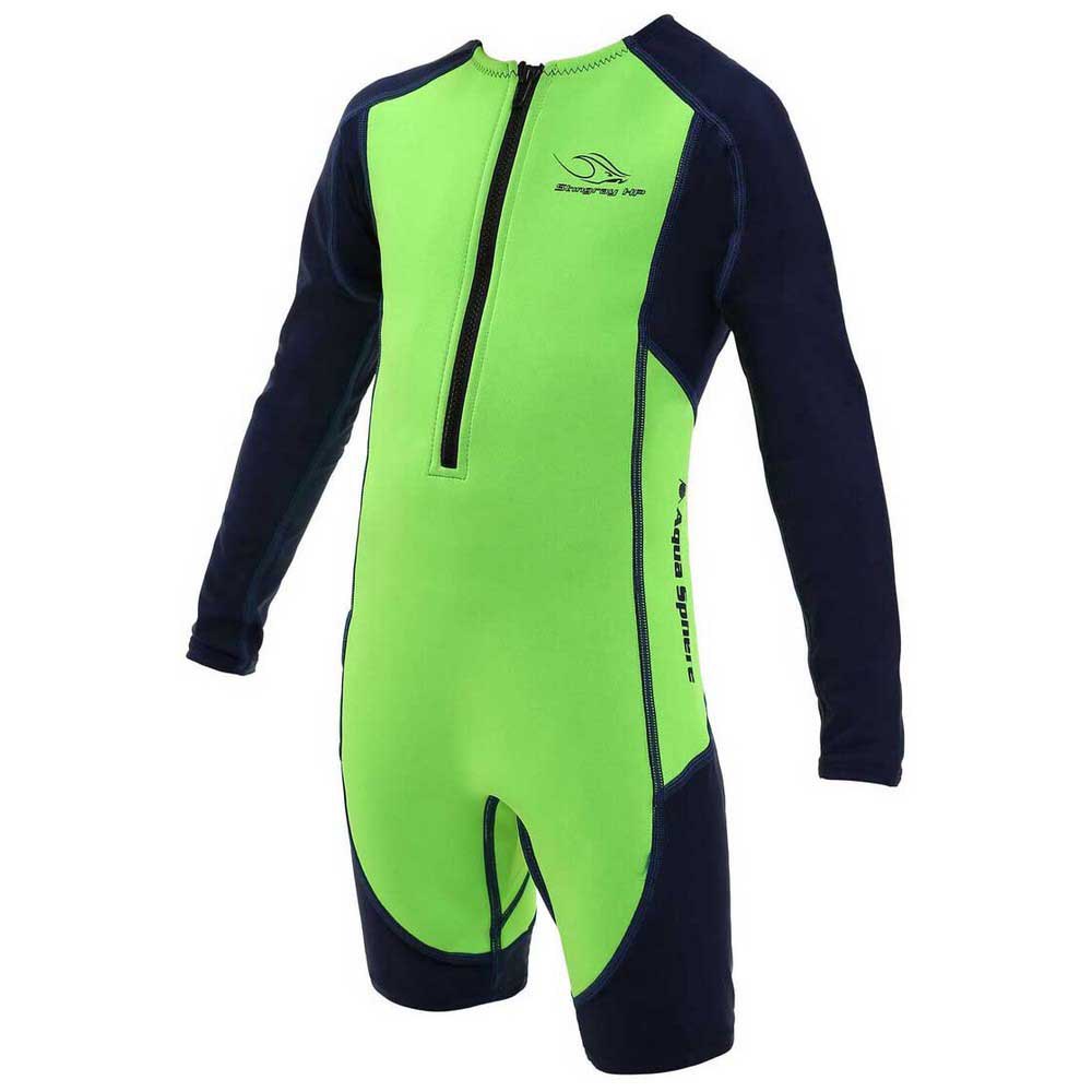Aquasphere Stingray Hp2 Junior Long Sleeve Wetsuit Grün 24 Months Frau von Aquasphere