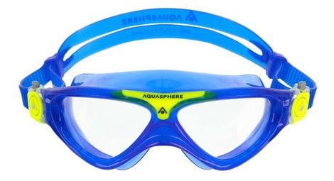 aquasphere vista junior kinderschwimmbrille blau gelb von Aquasphere