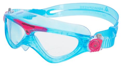 aquasphere vista junior kinderschwimmbrille turkis   pink von Aquasphere