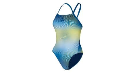 einteiliger badeanzug women aquasphere essential tie back blau von Aquasphere