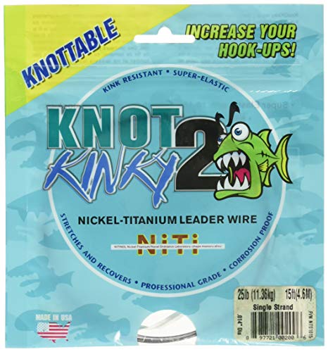 Aquateko Knot2Kinky NT01215 Draht, 15,9 kg, 4,8 m von Aquateko