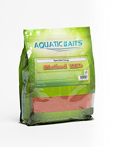 Aquatic Baits Method Feeder Mix Robin Red 1,5kg - Stickmix PVA - Karpfenteig Angelteig - Boilieangeln Feederangeln - Karpfenfutter Feederfutter von Aquatic Baits