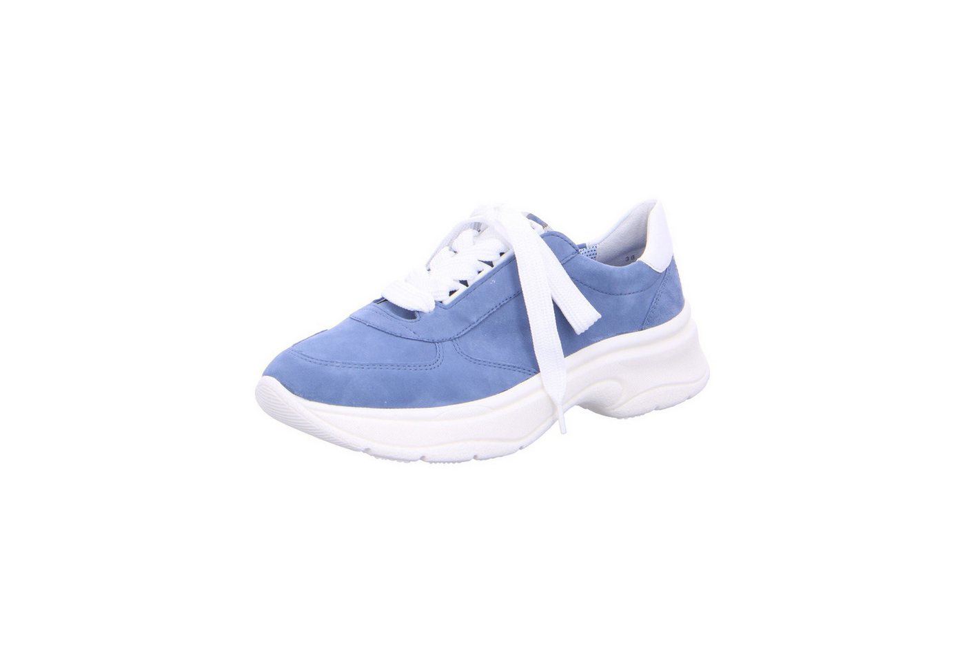 Ara Roma - Damen Schuhe Schnürschuh Sneaker Leder blau von Ara
