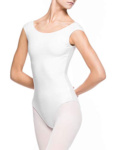 Arabesque Klassische Tanzkleidung Damen Ballettanzug Body Raymonda (Weiß, M) von Arabesque