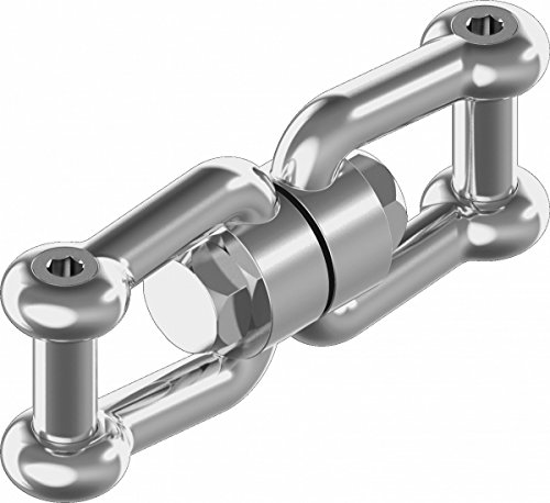 ARBO-INOX Ankerwirbel Edelstahl A4 Gabel Gabel Größe 8 mm von ARBO-INOX