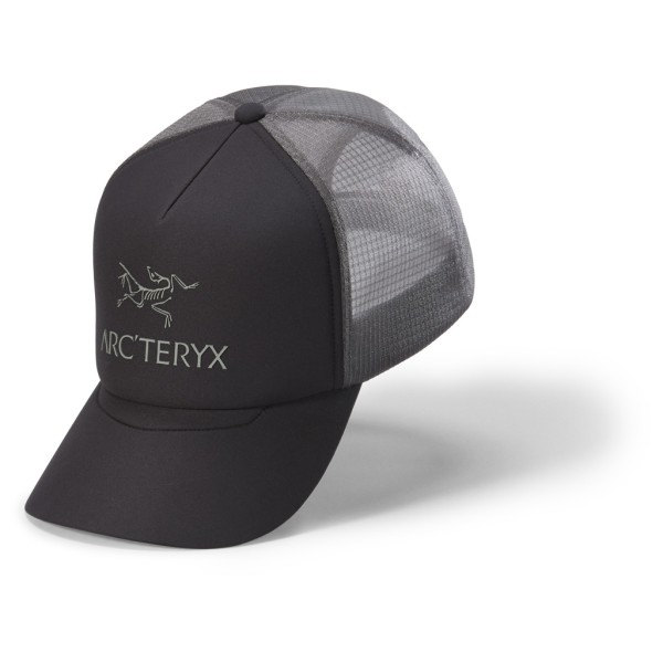 Arc'teryx - Bird Word Trucker Curved - Cap Gr One Size grau von Arcteryx