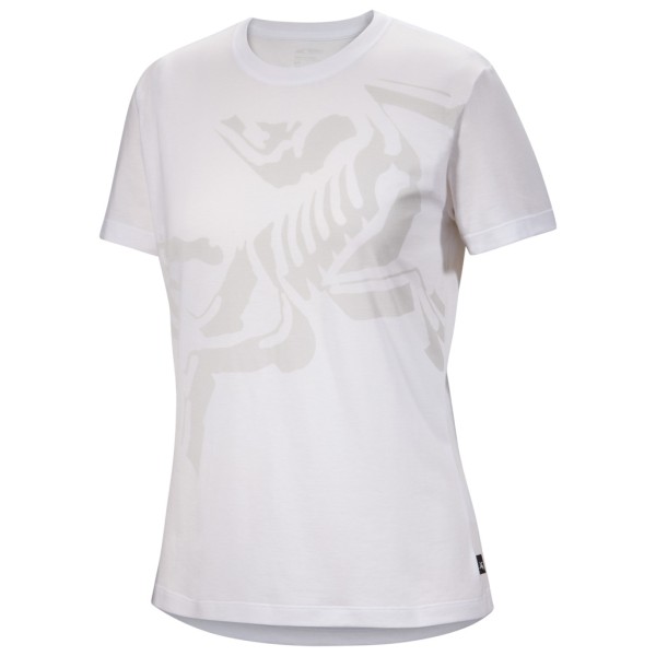 Arc'teryx - Women's Bird Cotton T-Shirt S/S - T-Shirt Gr XXL weiß/grau von Arcteryx